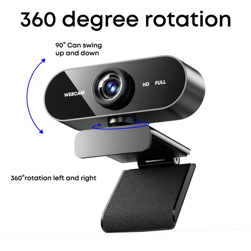 1080P FHD Webcam with Microphone