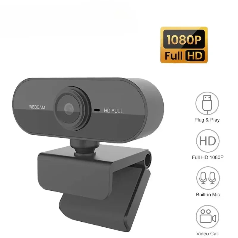 1080P FHD Webcam with Microphone